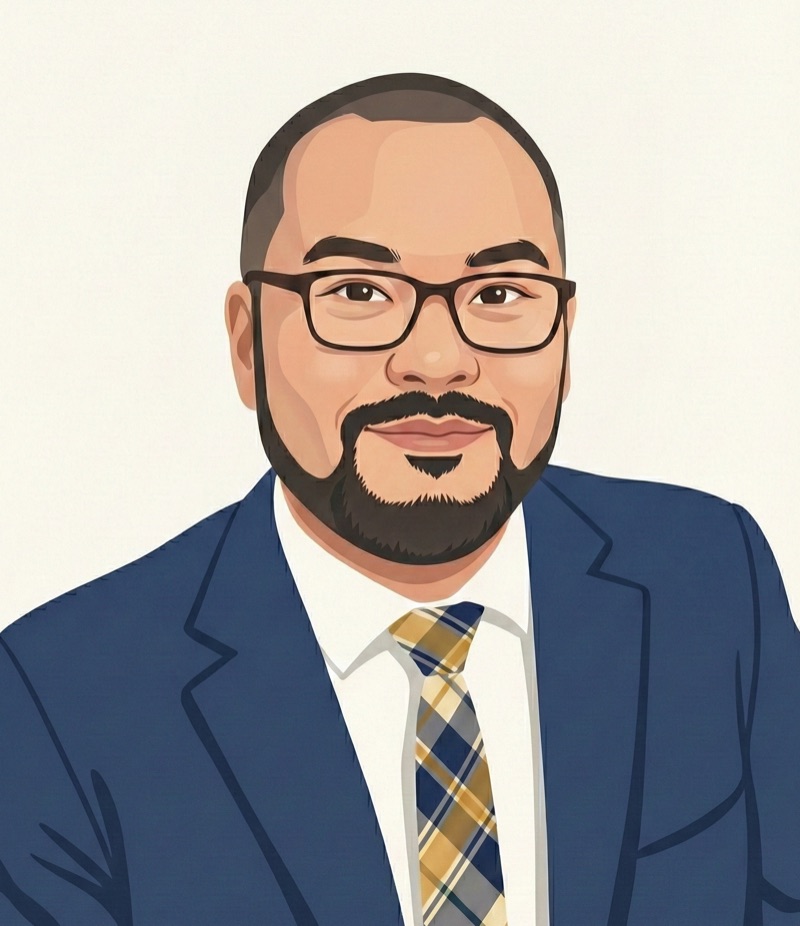 Chiv Heng Illustrated Portrait